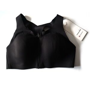 Lululemon Enlite Bra + Zip Front Compression Sports Bra - Black